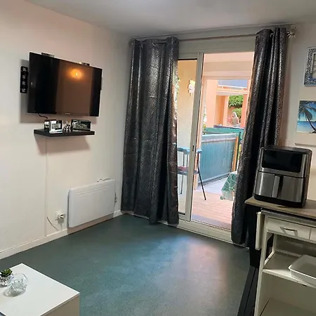 Bord De Plage, Secteur Lydia, Rdc, Terrasse, Tres Joli Appt 4 Couchages, Ventilateur Plafond Apartamento Le Barcarès