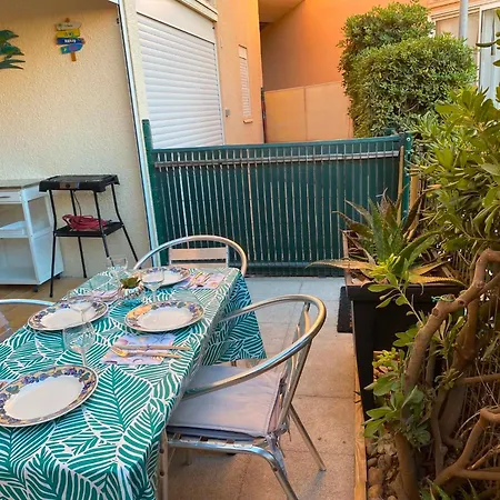 Bord De Plage, Secteur Lydia, Rdc, Terrasse, Tres Joli Appt 4 Couchages, Ventilateur Plafond *