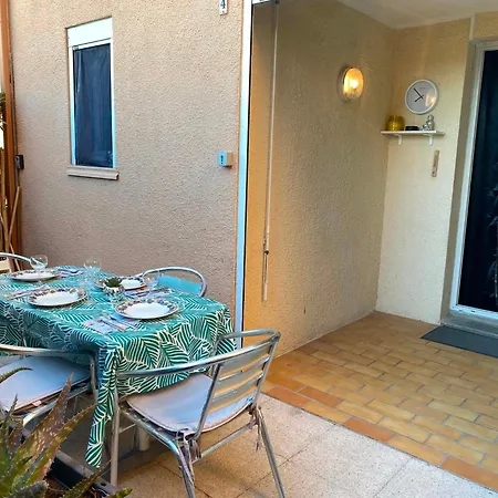 Apartamento Bord De Plage, Secteur Lydia, Rdc, Terrasse, Tres Joli Appt 4 Couchages, Ventilateur Plafond Le Barcarès